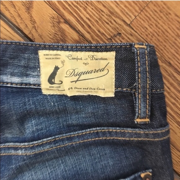 Dsquared2 distressed ankle jeans sz 2 - Picture 5 of 6